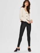 Broek 'SFSYLVIA MW STRETCH LEATHER'