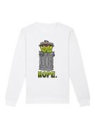 Sweatshirt 'Sesamstraße Oscar Nope'