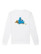 Sweatshirt 'Sesamstraße Cookie Monster Coockietime'