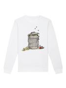 Sweatshirt 'Sesamstraße Oscar Tresh Box'