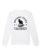 Sweatshirt 'Halloween University Spooky state cat'