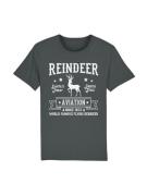 Shirt 'Reindeer Aviation Retro Christmas Sign'