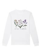 Sweatshirt 'Flower no rain no flowers'