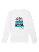 Sweatshirt 'Flower you are doing a great job retro'