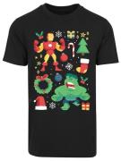 T-Shirt 'Marvel Universe Iron Man And Hulk Weihnachten'