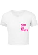 T-shirt 'Now Or Never'