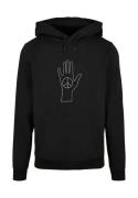 Sweat-shirt 'Peace - Scribble Hand'