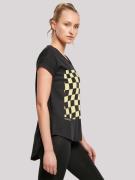 T-shirt 'Wavy Schach Muster'