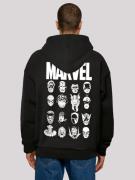 Sweat-shirt 'Marvel Comics Superhelden Heads'