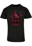 T-Shirt 'Deadpool - I Am No Hero'