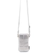 Tinne + Mia Crossbodytas Luce puffy phone pouch by Rilla go Rilla Zilv...