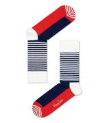 Happy Socks Sokken Half Stripe Socks Wit