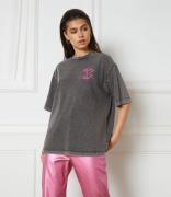 Refined Department T-shirts Knitted Oversized Acid T-Shirt Maggy Grijs