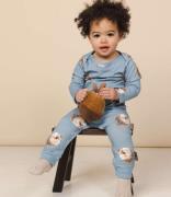 SNURK Babykleding Hedgy Blue Jumpsuit Babies Blauw