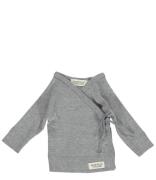 MarMar Copenhagen Tops Tut Wrap Long Sleeve Modal New Born Grijs