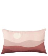Present Time Sierkussens Cushion Sunset rectangular Lichtroze