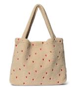 Ecru Teddy Mom Bag