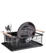 Dish Rack Bamboo Accent