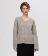 Alva Melange Long Sleeve Knit