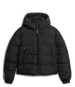 Hooded Sports Puffer Jacket