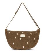 Brown Teddy Hearts Maxi Fanny Pack