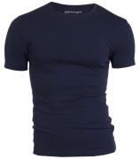 Garage Basis t-shirt ronde hals bodyfit blauw