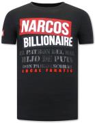 Local Fanatic Print-shirt narcos