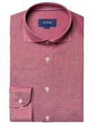 Eton Knit pique slim shirt
