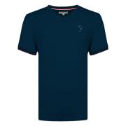 Q1905 T-shirt egmond marine blauw