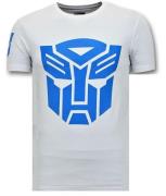 Local Fanatic Coole t-shirt transformers robots print