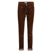 Red Button Broek srb3907 relax velvet dark cognac