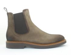 Giorgio 32701 suede boot licht bruin met rubber zool