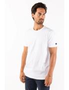 PRESLY & SUN Conner basic tee white t-shirt o-neck presly&