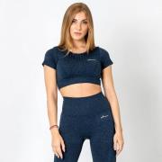 Forza Short sleeve seamless crop top fz775inbl