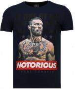 Local Fanatic Conor notorious legend rhinestone t-shirt