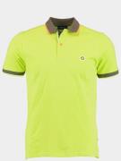 Bos Bright Blue Polo korte mouw geel polo fluor 7822423/407