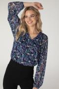 Juffrouw Jansen Shar top multi color