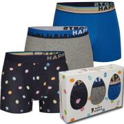 Happy Shorts Boxershorts heren korte pijp pasen 3-pack paasgeschenk