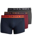 Jack & Jones Plus size boxershorts heren trunks jaclichfield 3-pack