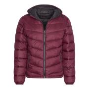 Cappuccino Italia Hooded winter jacket burgundy