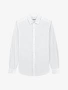 Van Harper Organic cotton stretch off white heren overhemd lange mouw