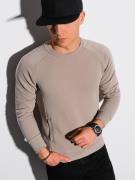Ombre heren sweater ash safari b1156