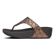 FitFlop Lulu glitter toe-thongs pu glitter