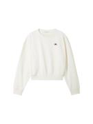 Tom Tailor Cropped printed sweat