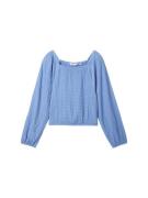 Tom Tailor Cropped crinkle blouse