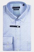 Giordano Casual hemd korte mouw league minimal lines print 416004/60