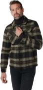No Excess Jacket short fit knitted check with black