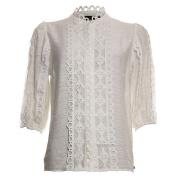 Poools Blouse 413255 ivory