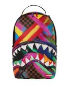 Sprayground Sharks in paint backpack