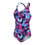 Speedo eco print v neck 1p blu/pin -